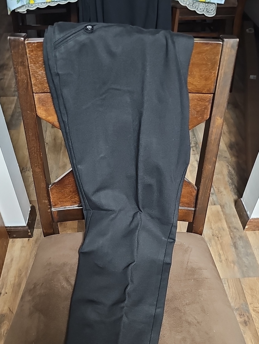 Womens Crop Black Dress Pants